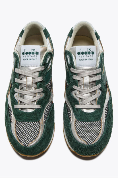 DIADORA HERITAGE EQUIPE REVENGE ITALIA USED GREEN TREKING