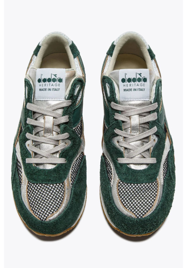 DIADORA HERITAGE EQUIPE REVENGE ITALIA USED GREEN TREKING