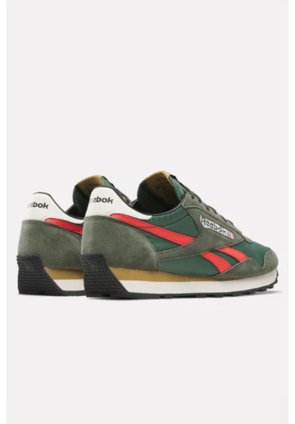 REEBOK AZTEC II GREEN ORANGE BEIGE