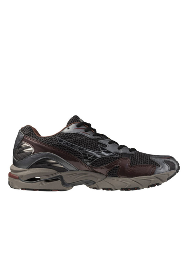 MIZUNO WAVE RIDER 10 BLACK SAND BLACK CHICORY COFFEE