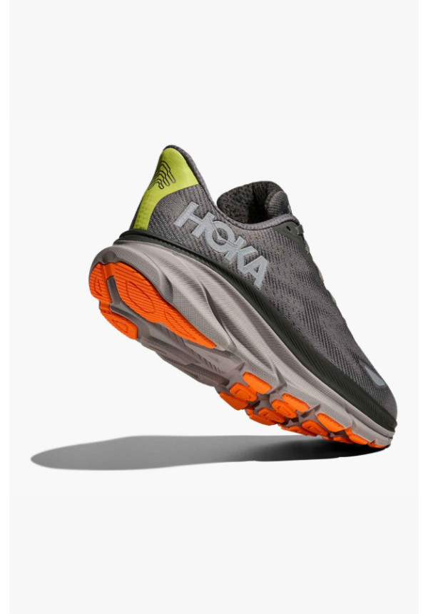 HOKA CLIFTON 9 GTX ASPHALT GREY GRAVEL