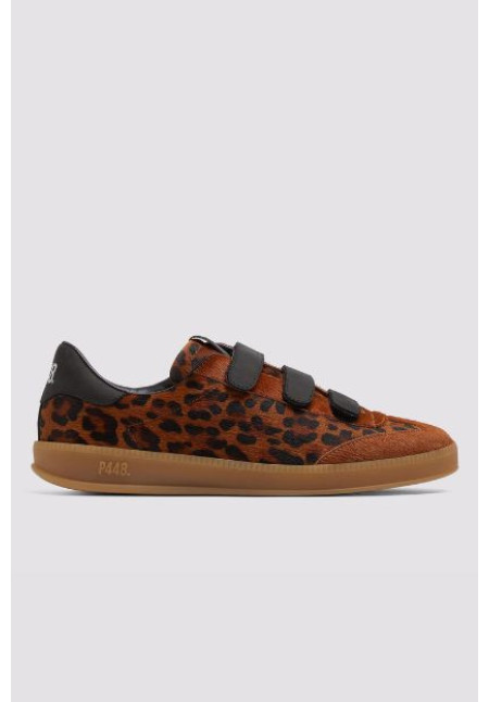 P448 CAPRI LEOPARD BROWN LEO DARK