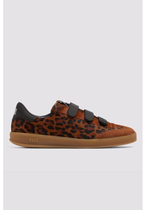P448 CAPRI LEOPARD BROWN LEO DARK