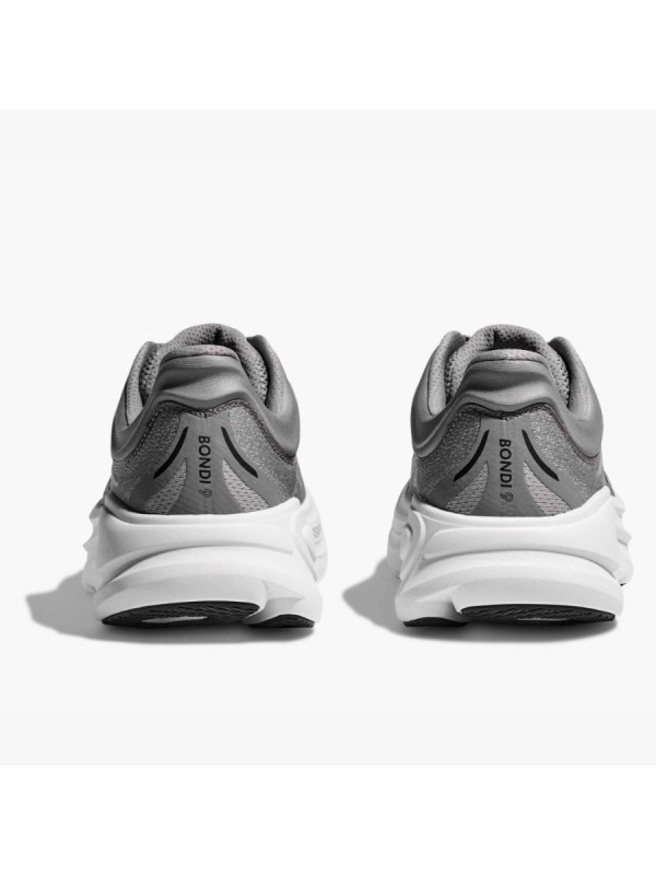 HOKA BONDI 9 GALACTIC GREY STELLAR GREY