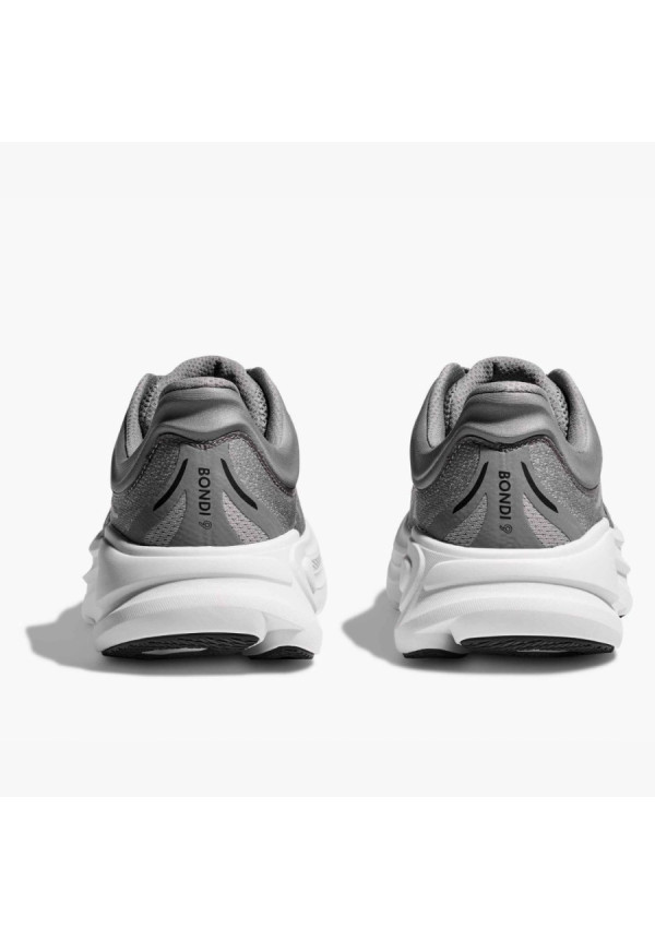 HOKA BONDI 9 GALACTIC GREY STELLAR GREY