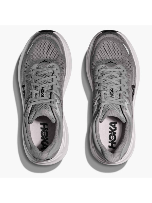 HOKA BONDI 9 GALACTIC GREY STELLAR GREY