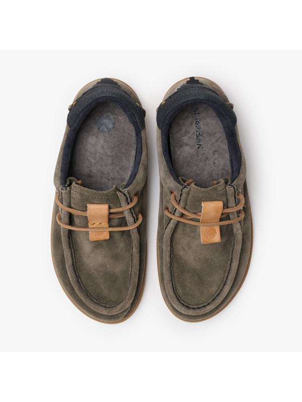 SATORISAN KWAHU WINTER SUEDE DEEP KHAKI