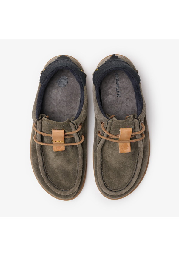 SATORISAN KWAHU WINTER SUEDE DEEP KHAKI