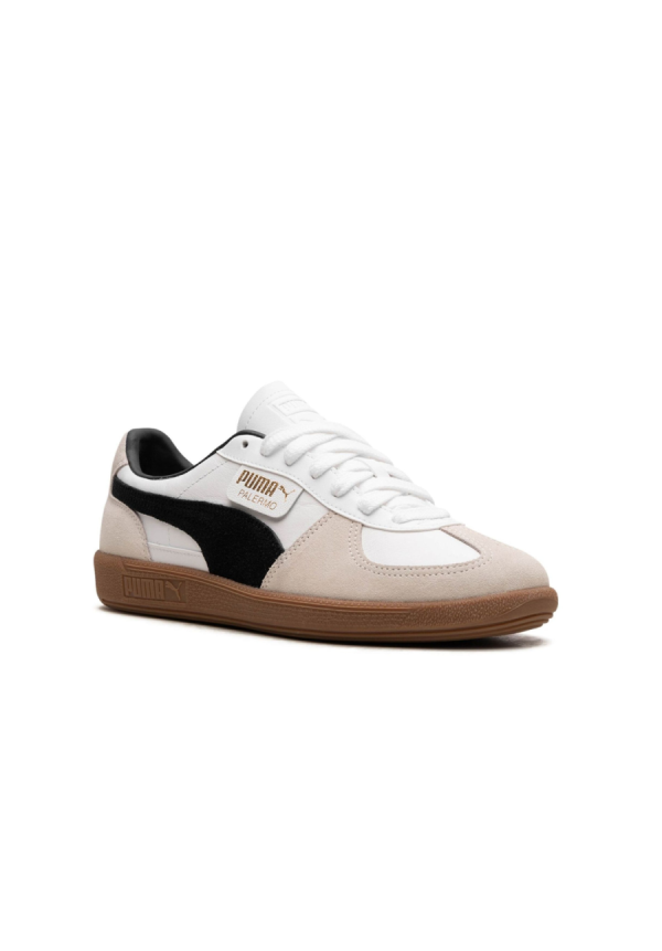 PUMA PALERMO LTH WHITE/BLACK