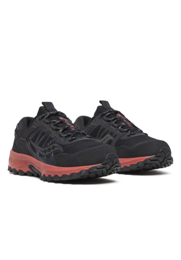 SAUCONY GRID PEAK GTX BLACK BRICK
