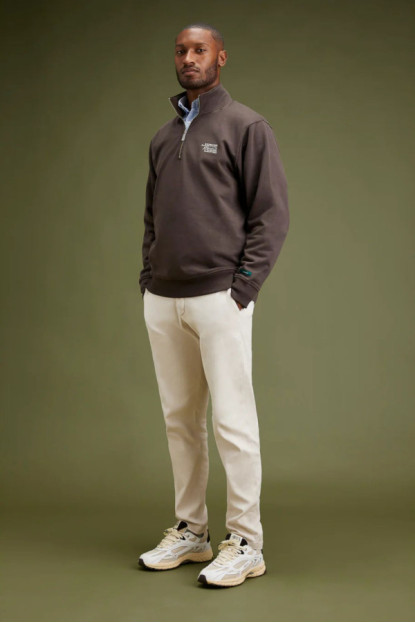 MERCER BRAND RE-RUN VINTAGE WHITE BROWN