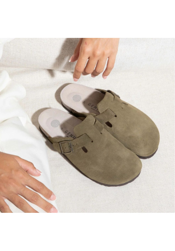 GENUINS RIVA VELOUR KAKI