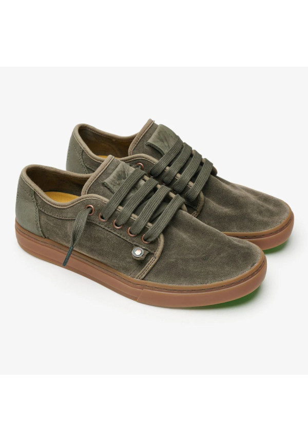 SATORISAN HEISEI SUEDE DEEP KHAKI