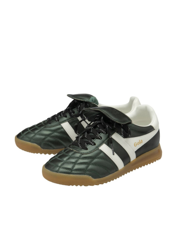 GOLA STADIUM 86 BOTTLE GREEN OFF WHITE
