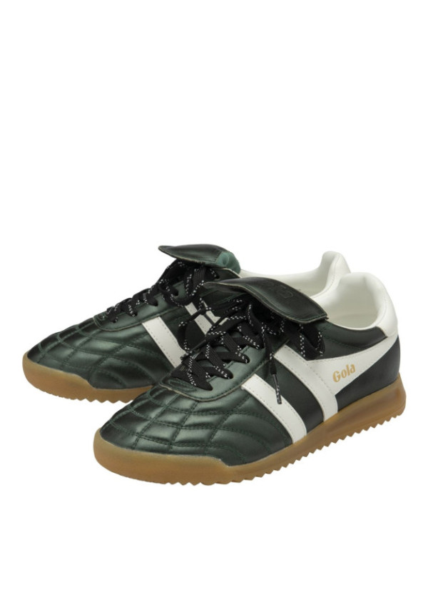 GOLA STADIUM 86 BOTTLE GREEN OFF WHITE