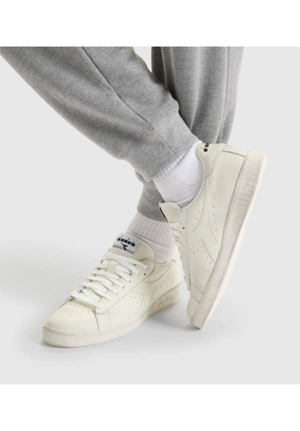 DIADORA GAME L LOW WAXED WHITE WHITE