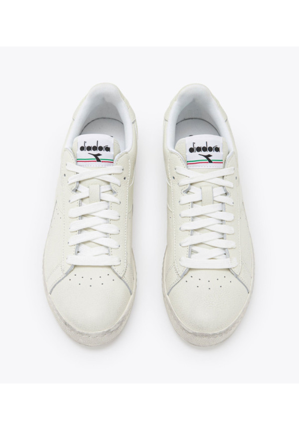 DIADORA GAME L LOW WAXED WHITE WHITE