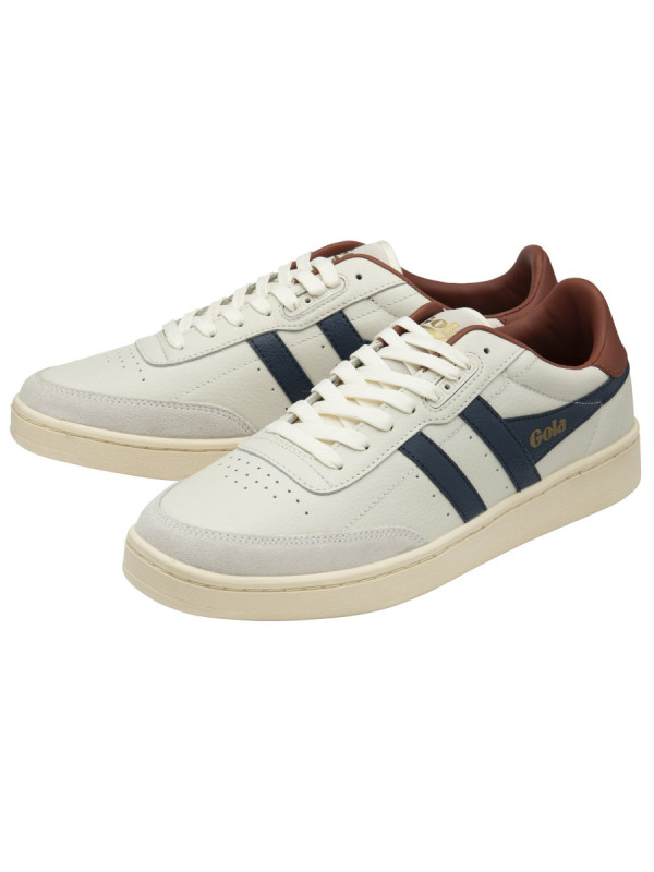 GOLA CONTACT LEATHER OFF WHITE NAVY RUST