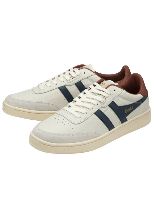 GOLA CONTACT LEATHER OFF WHITE NAVY RUST