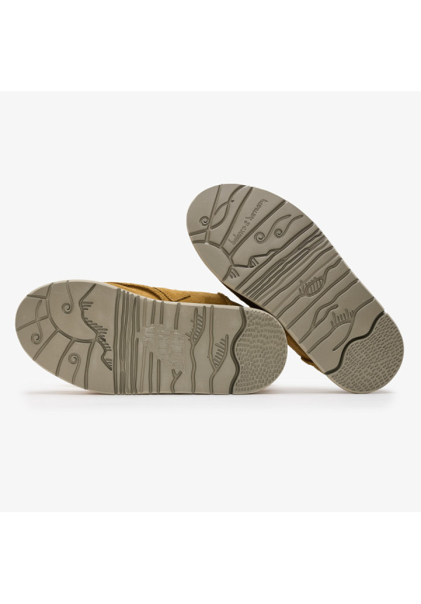SATORISAN UWABAKI CLOG SUEDE MID BROWN