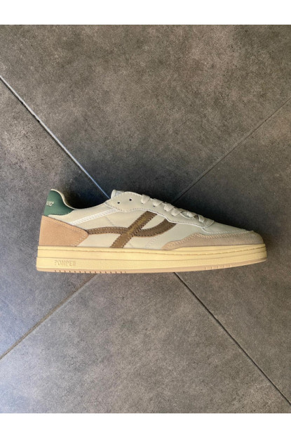 POMPEII ELAN PIPPA LEATHER ECRU SAND ALOE