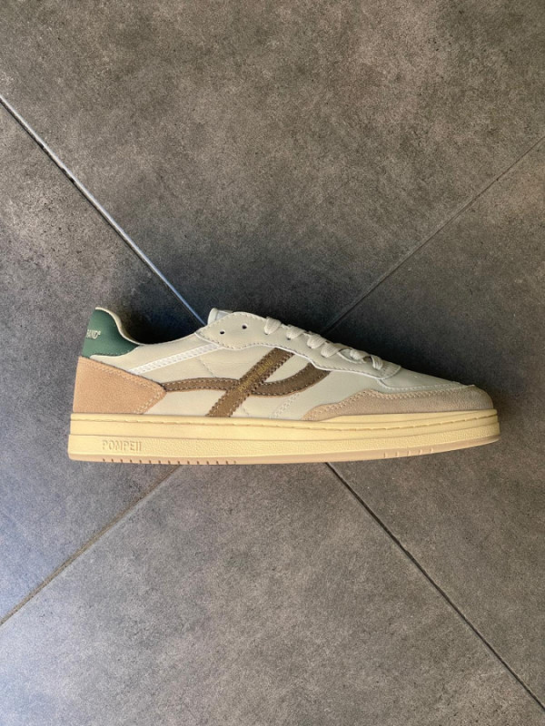 POMPEII ELAN PIPPA LEATHER ECRU SAND ALOE POMPEII ELAN PIPPA LEATHER ECRU SAND ALOE