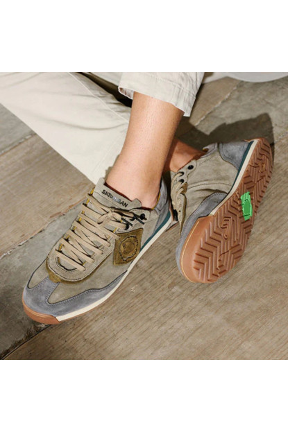SATORISAN ENSO SUEDE PEAT GREEN