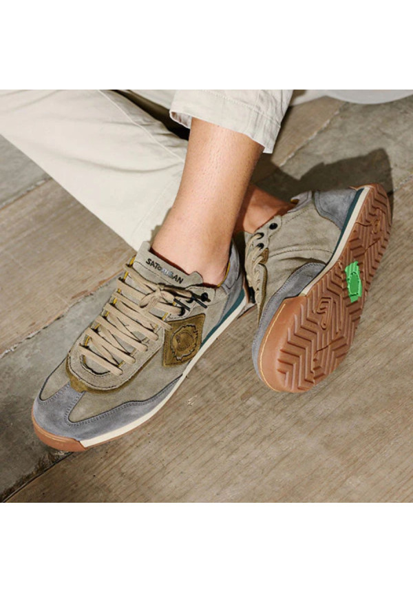 SATORISAN ENSO SUEDE PEAT GREEN
