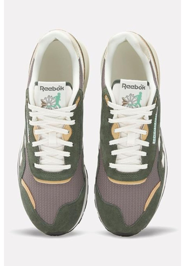 REEBOK CLASSIC NYLON 89 GREEN GREY CHALK