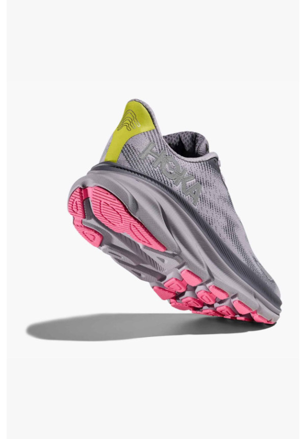 HOKA CLIFTON 9 GTX GREY SKIES FOGGIE GREY