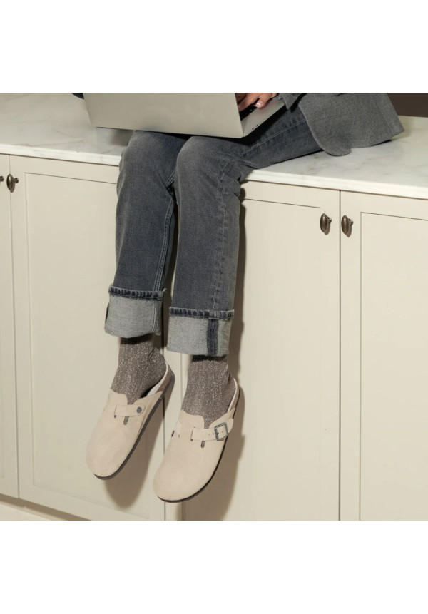 GENUINS RIVA VELOUR TAUPE