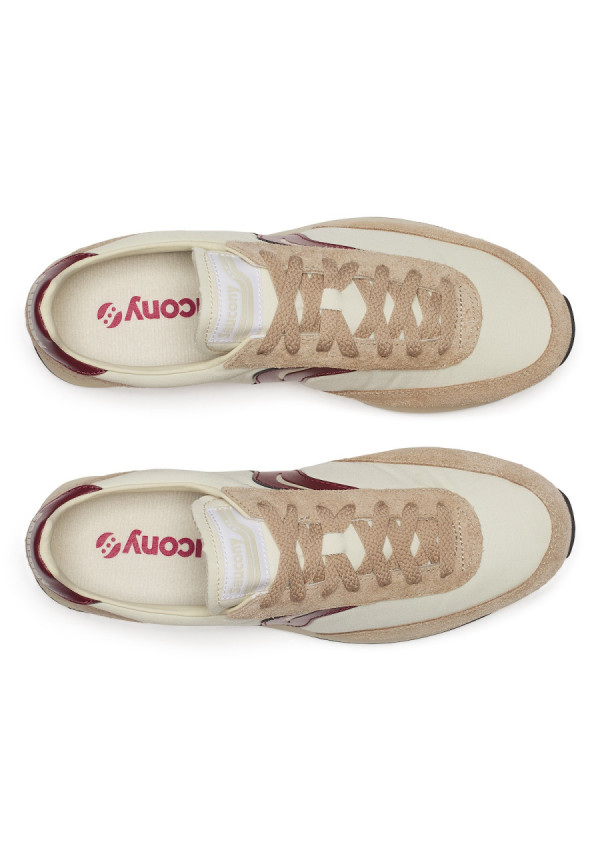 SAUCONY TRAINER 80 OG BEIGE BURGUNDY