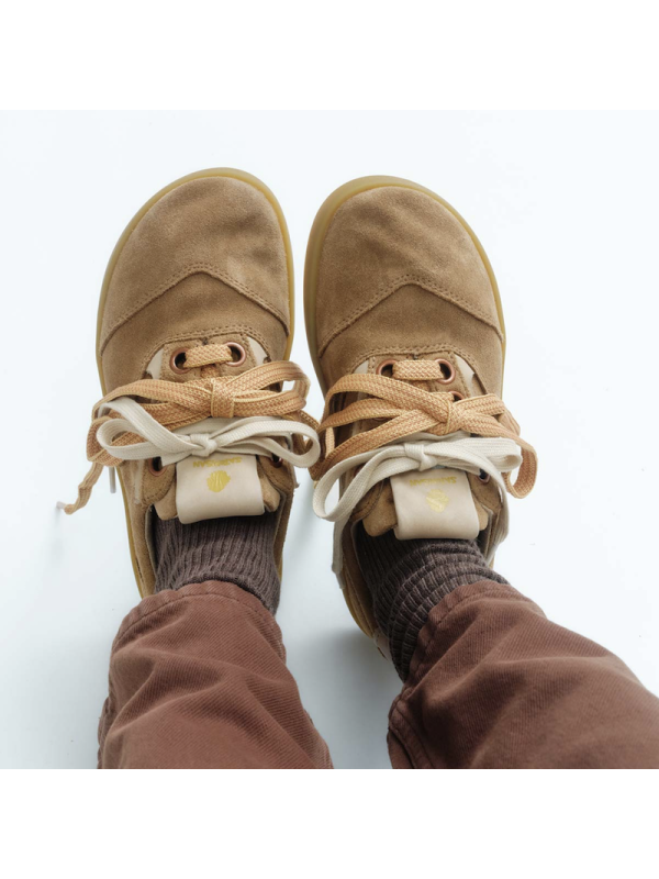 SATORISAN HATKO SUEDE FADDED CHESTNUT