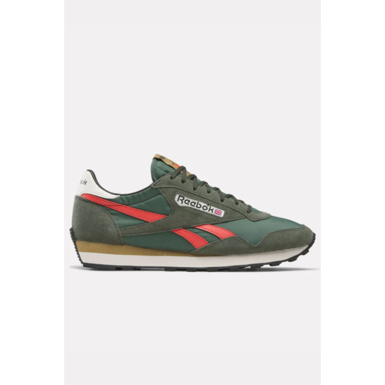 REEBOK AZTEC II GREEN ORANGE BEIGE REEBOK AZTEC II GREEN ORANGE BEIGE