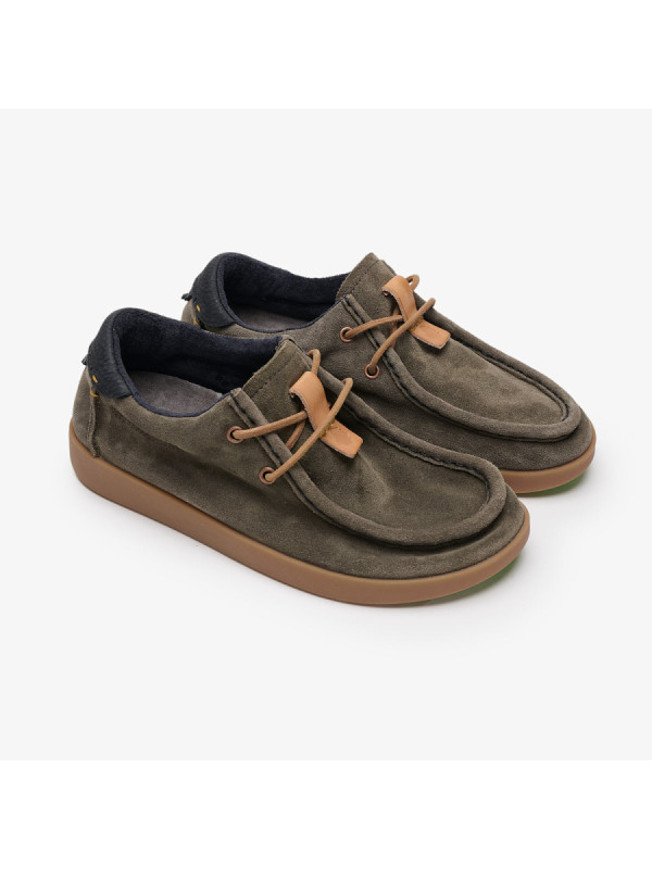 SATORISAN KWAHU WINTER SUEDE DEEP KHAKI