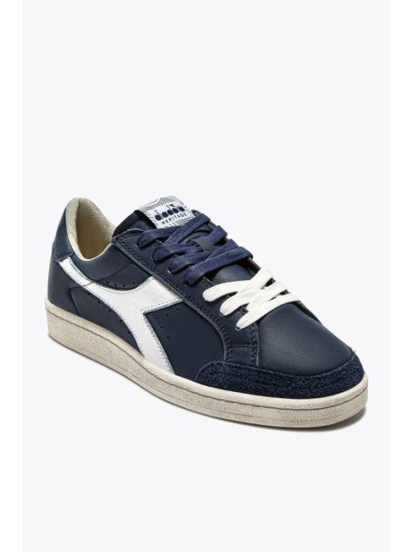 DIADORA HERITAGE PRESTIGE USED BLUE CASPIAN SEA DIADORA HERITAGE PRESTIGE USED BLUE CASPIAN SEA