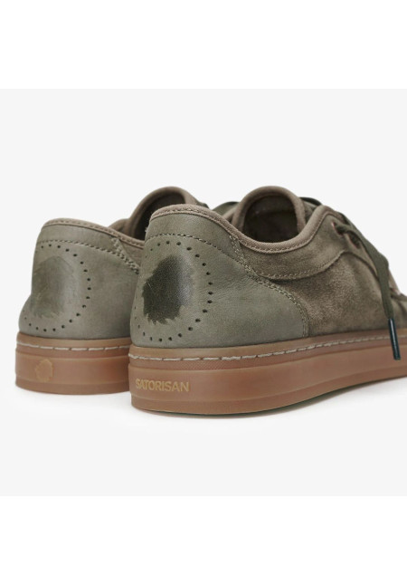 SATORISAN HEISEI SUEDE DEEP KHAKI