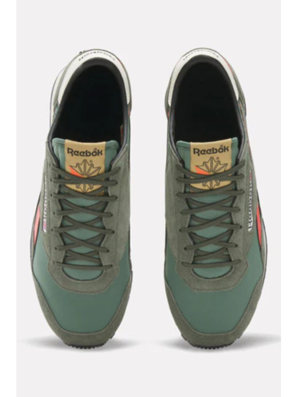 REEBOK AZTEC II GREEN ORANGE BEIGE REEBOK AZTEC II GREEN ORANGE BEIGE