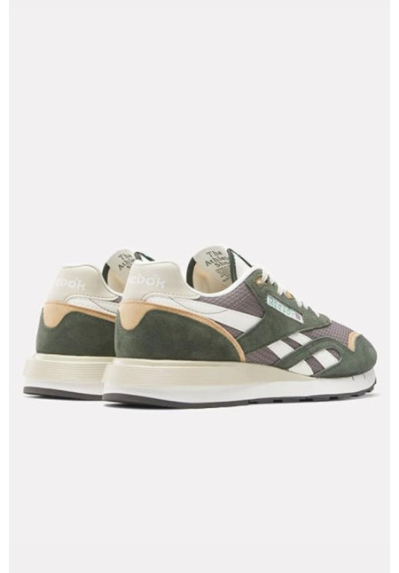 REEBOK CLASSIC NYLON 89 GREEN GREY CHALK