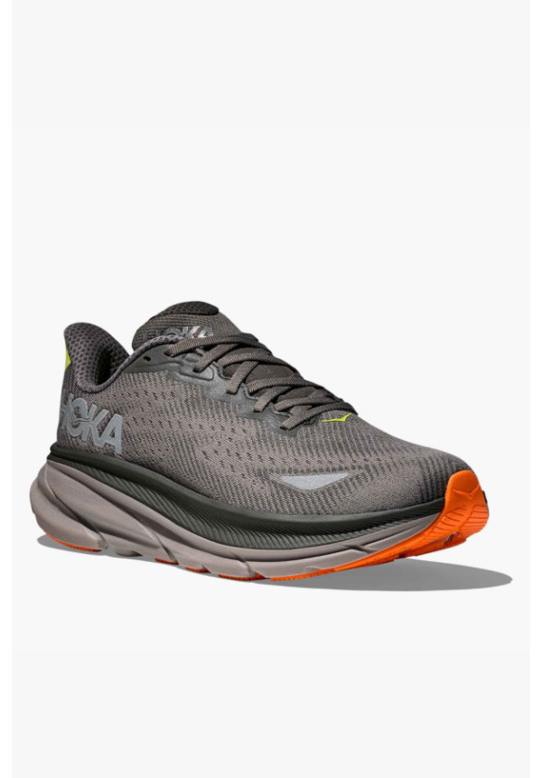 HOKA CLIFTON 9 GTX ASPHALT GREY GRAVEL