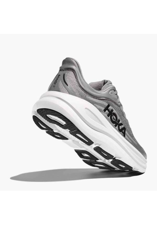 HOKA BONDI 9 GALACTIC GREY STELLAR GREY