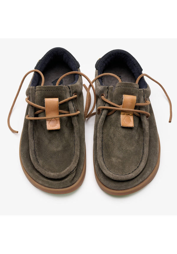 SATORISAN KWAHU WINTER SUEDE DEEP KHAKI