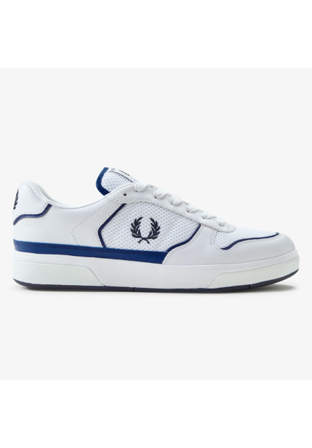 FRED PERRY B300 WHITE -NAVY