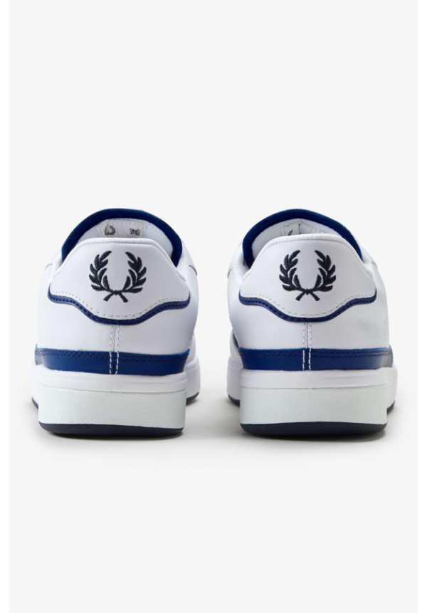 FRED PERRY B300 WHITE -NAVY
