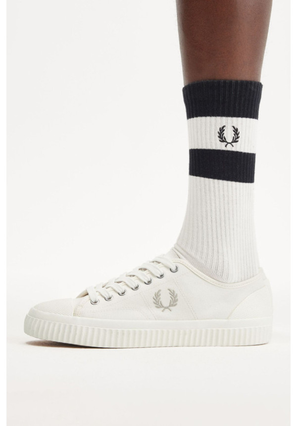 FRED PERRY HUGHES CANVAS LIGHT ECRU OATMEAL