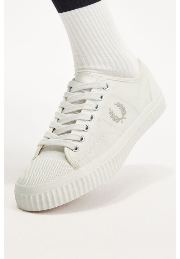 FRED PERRY HUGHES CANVAS LIGHT ECRU OATMEAL