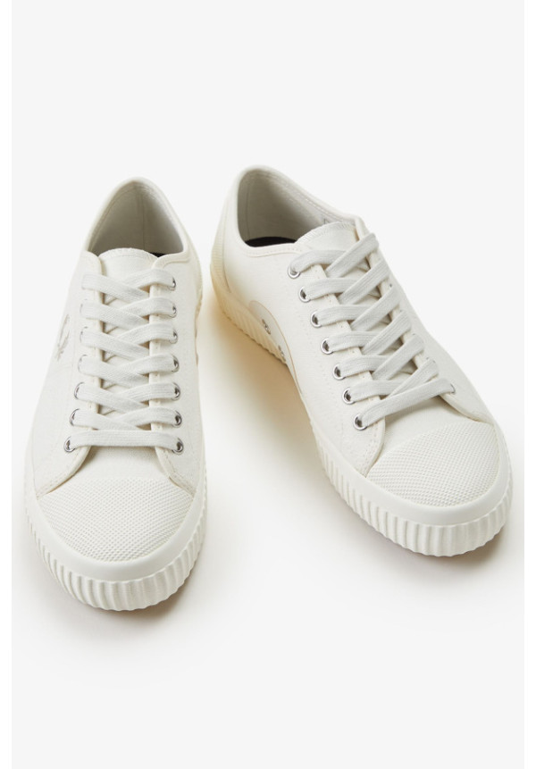 FRED PERRY HUGHES CANVAS LIGHT ECRU OATMEAL