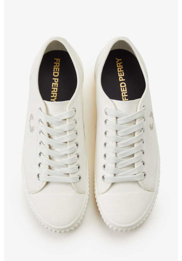 FRED PERRY HUGHES CANVAS LIGHT ECRU OATMEAL