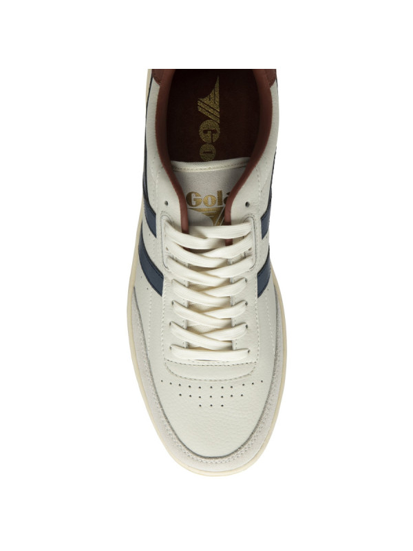 GOLA CONTACT LEATHER OFF WHITE NAVY RUST