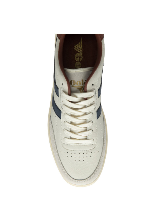 GOLA CONTACT LEATHER OFF WHITE NAVY RUST